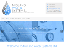Tablet Screenshot of midland-water.com